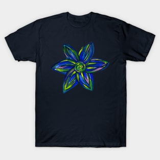 Blue Flower T-Shirt